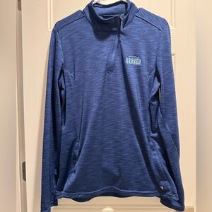 EUC Lightweight women’s Seattle Kraken Blue Quarter-Zip Pullover